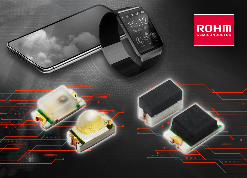 I dispositivi a infrarossi a onde corte (SWIR) di ROHM, i più piccoli del settore* – Ideali per nuove applicazioni di rilevamento in dispositivi portatili e indossabili